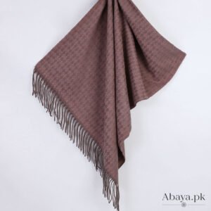 Flower Cashmere Hijab -  Tea Pink