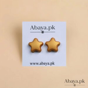 MATTE Star - GOLDEN MAGNET PINS