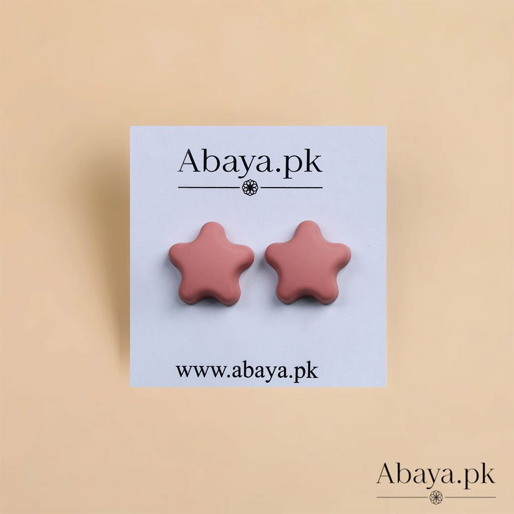 MATTE Star - PINK MAGNET PINS