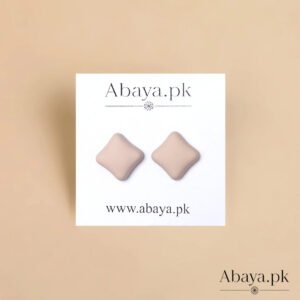 Matte Squre - Sandy Beige Magnet Pins
