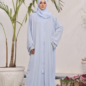 Light Blue Abaya