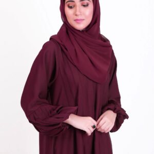 Arfaana'h Maroon Abaya