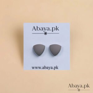 MATTE TRIANGLE - GREY MAGNET PINS