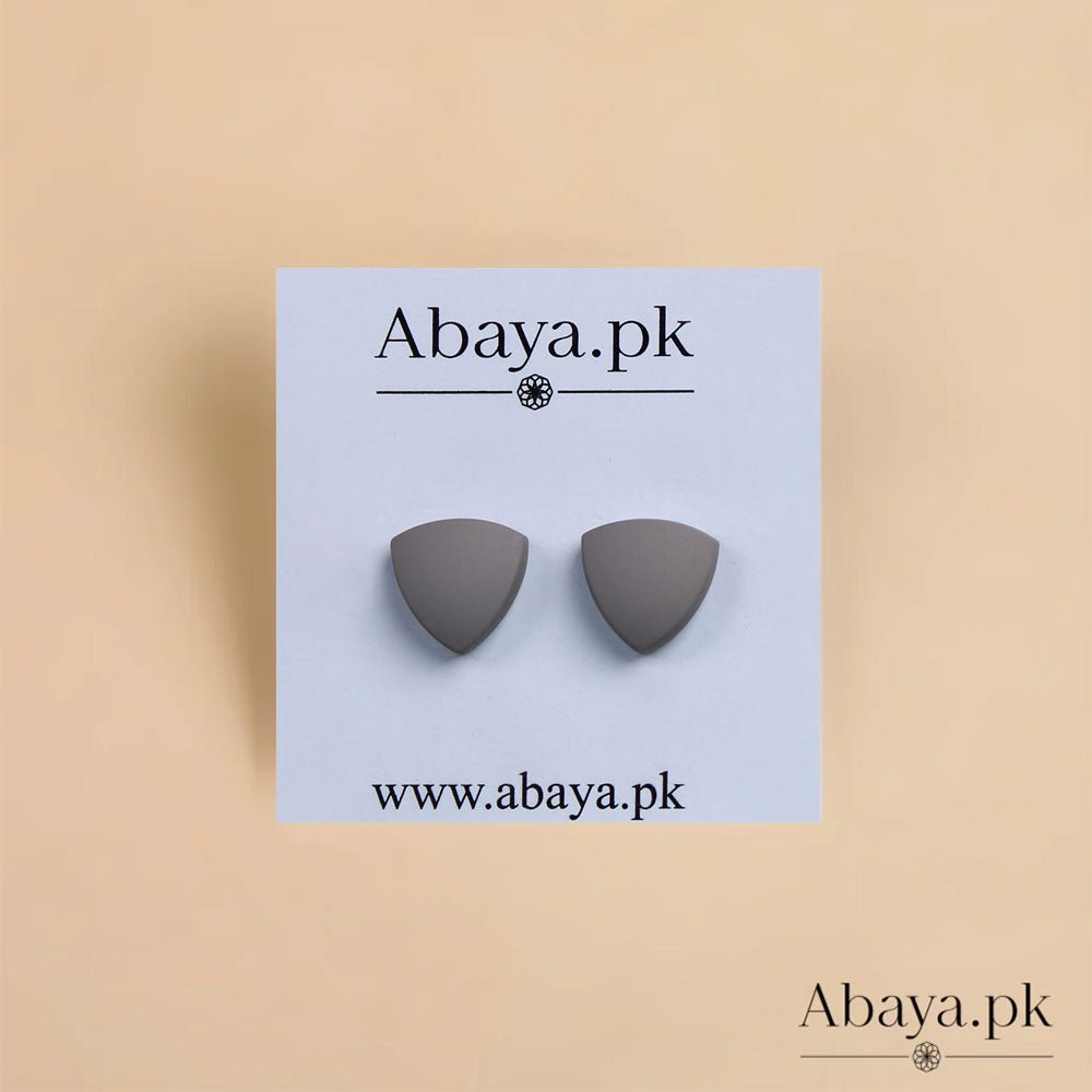 MATTE TRIANGLE - GREY MAGNET PINS