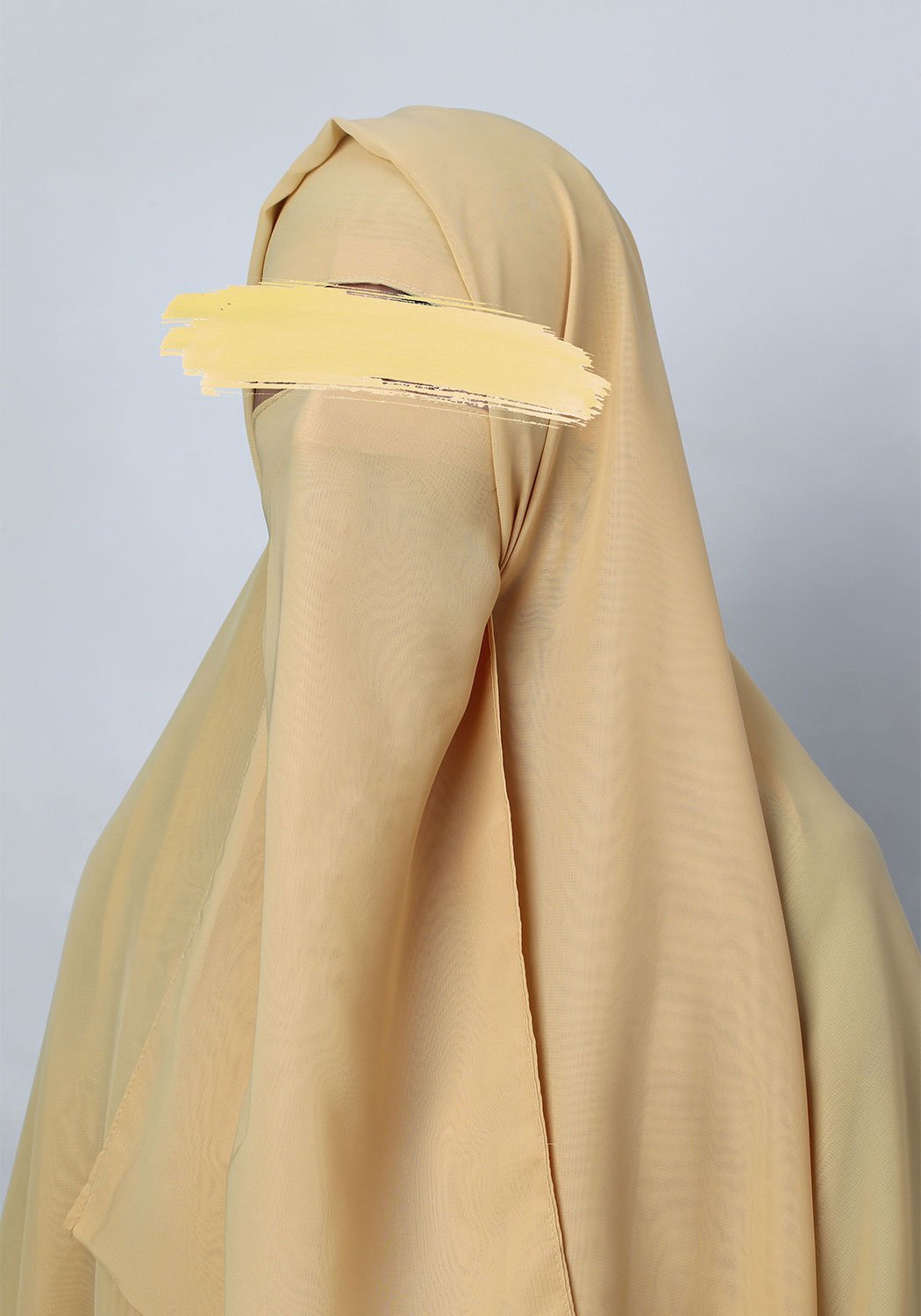 Chiffon 3piece Scraf - yellow