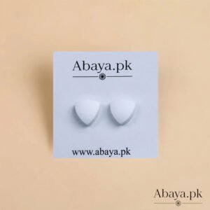MATTE TRIANGLE - WHITE MAGNET PINS