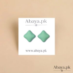 Matte Squre - Sea Green Magnet Pins