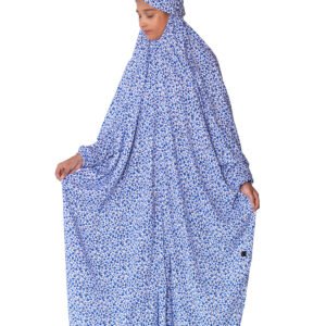 Printed Namaz Chadar - White