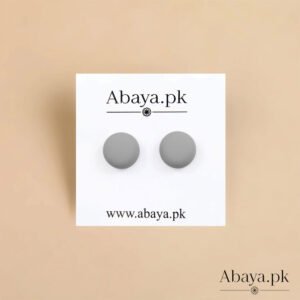 MATTE CIRCLET-  GREY MAGNET PINS