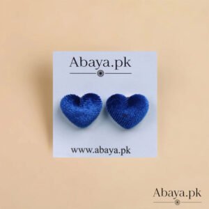 VELVET HEART - BLUE MAGNET PINS