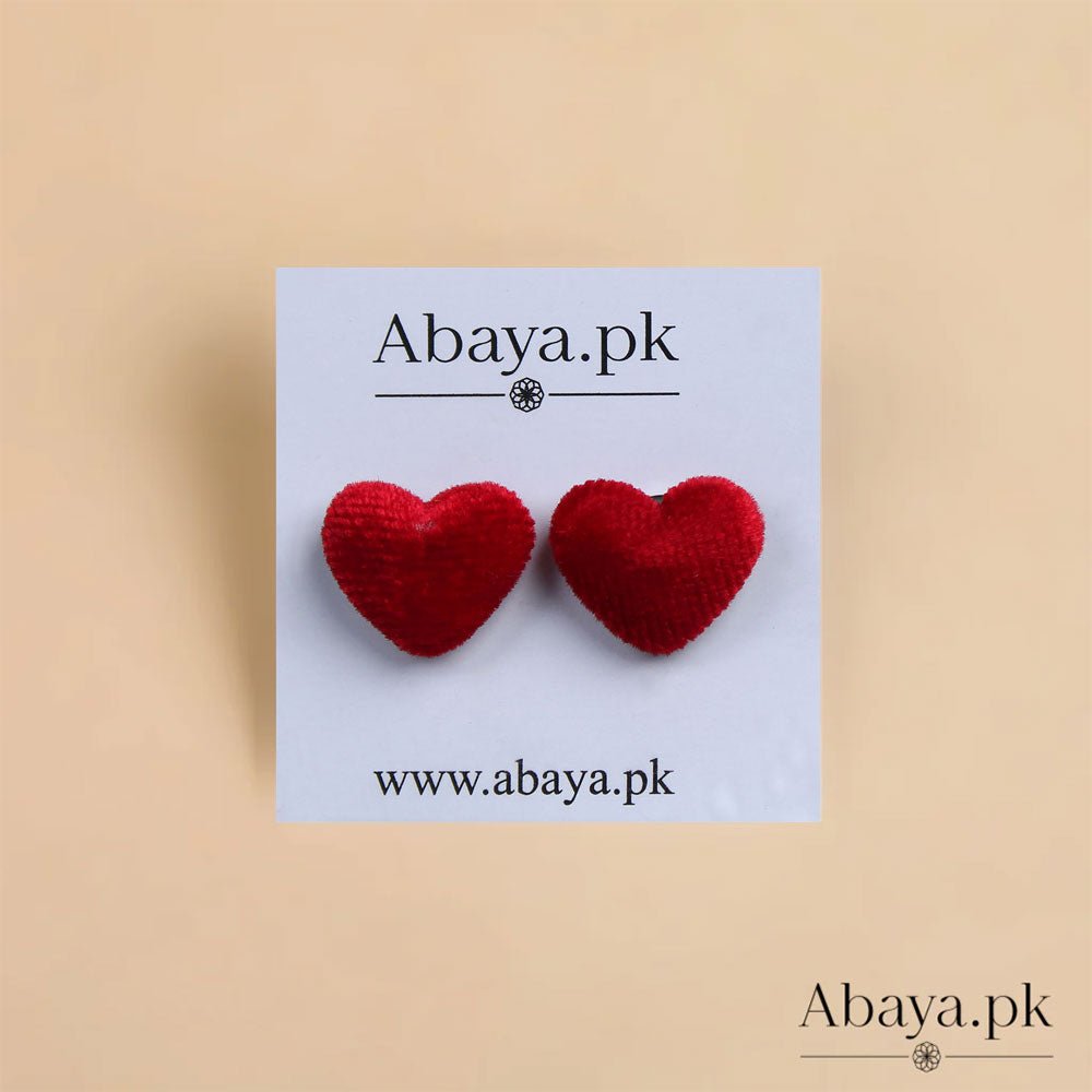 VELVET HEART - RED MAGNET PINS
