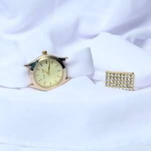 Chiffon Watch Braclet Hijab-White
