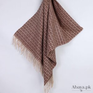 Flower Cashmere Hijab - Peanut