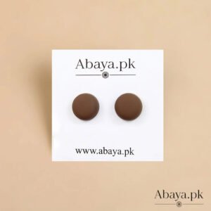MATTE CIRCLET - Brown Magnet Pins