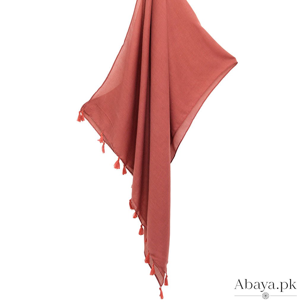 Cashmere Lawn Hijab - Brown