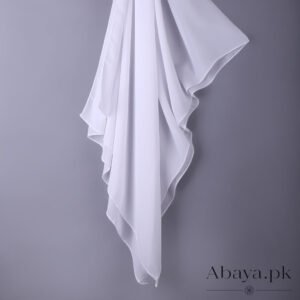 Georgette Luxe- Pearl-White