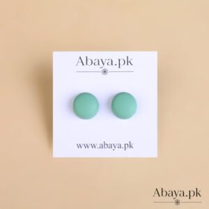 Matte Circlet- Leaf Green Magnet Pins
