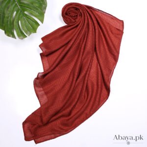 Square Lawn Hijab Copper