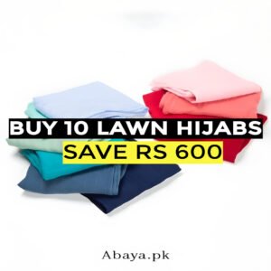 LAWN HIJAB BUNDLE (BUY ANY 10 & GET 600 OFF)