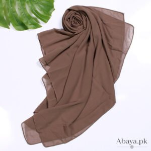 Plain Chiffon Khaki-24