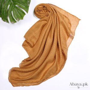 Square Lawn Hijab Mustard