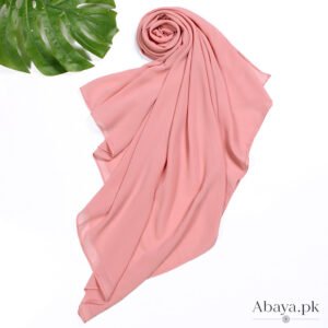 Plain Chiffon Peach -24